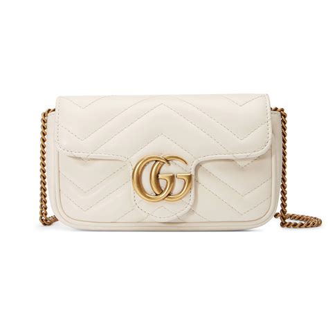 gucci bags white|gucci white marmont bag.